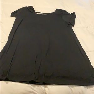 Simple black dress